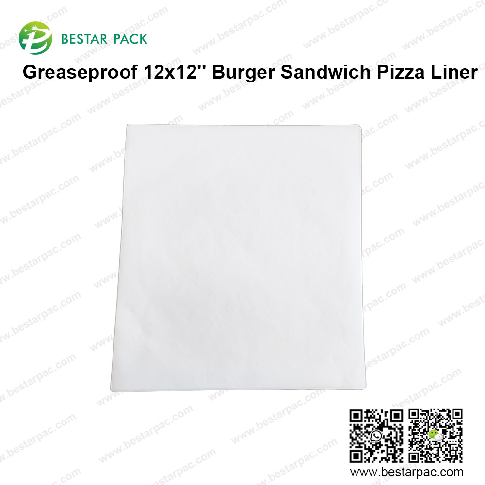 Fodera per pizza Burger Sandwich 12x12'' antigrasso